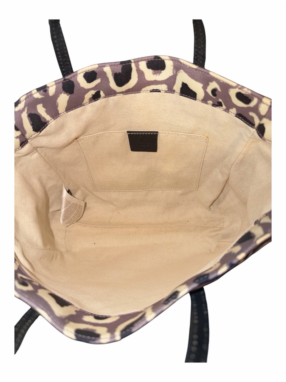 Gucci Rare Lavender Leopard Print Canvas Mini Tote Bag - Picture 6 of 9
